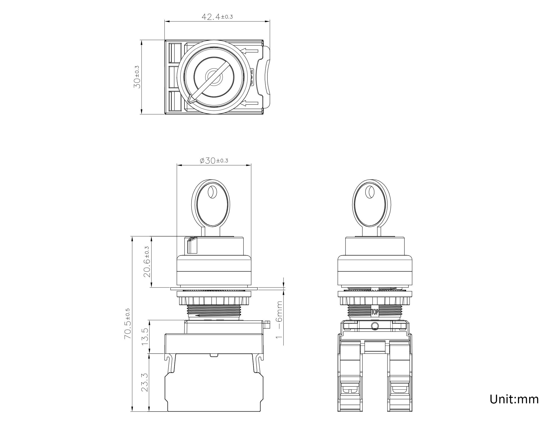 6H钥匙二位置锁-复位_00
