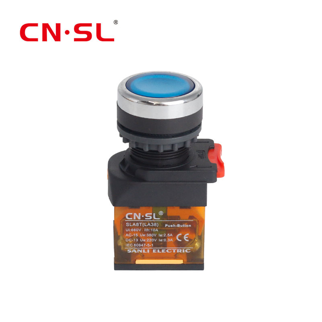 SLA8H Waterproof Plastic Push Button Switch 10A