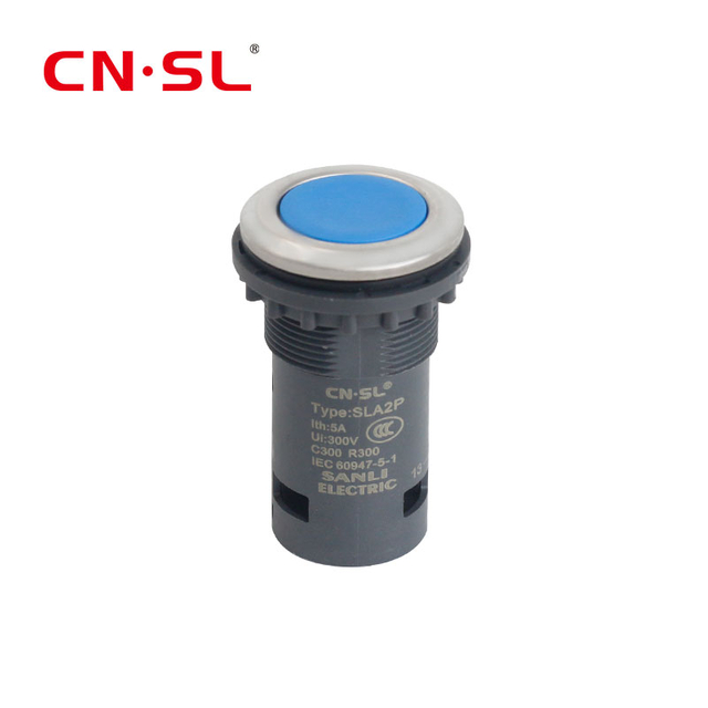 SLA2P Compact Type 1NO Or 1NC on Off Plastic Push Button Switch 10A