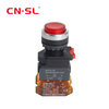 10A High Current 220V Self-locking Reset Ring with light Red Green22mm Plastics Push Button Switch
