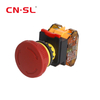 Emergency Stop Button OEM 22mm IP65 Waterproof Electrical Momentary E-stop Red Mushroom Head Push Buttons Switches