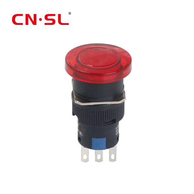 Multicolor construction machinery Shock-resistant collapsible pushbutton with TUV 