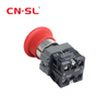 Emergency Stop Button 22mm IP65 Electrical Latching Red Mushroom Head Turn To Release Push Buttons Switches