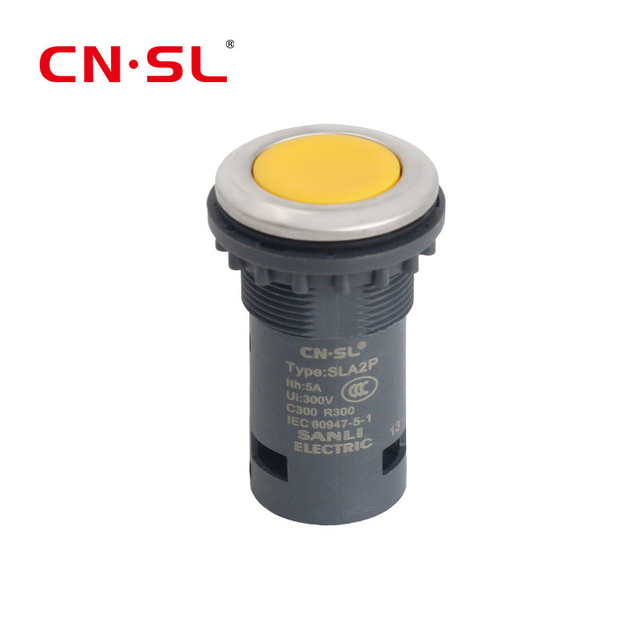 SLA2P Compact Type 1NO Or 1NC on Off Plastic Push Button Switch 10A
