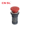 Mini Type 30mm Diameter Mushroom Head 1NC Pushbutton Switch