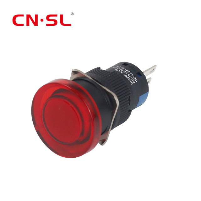 Multicolor construction machinery Shock-resistant collapsible pushbutton with TUV 