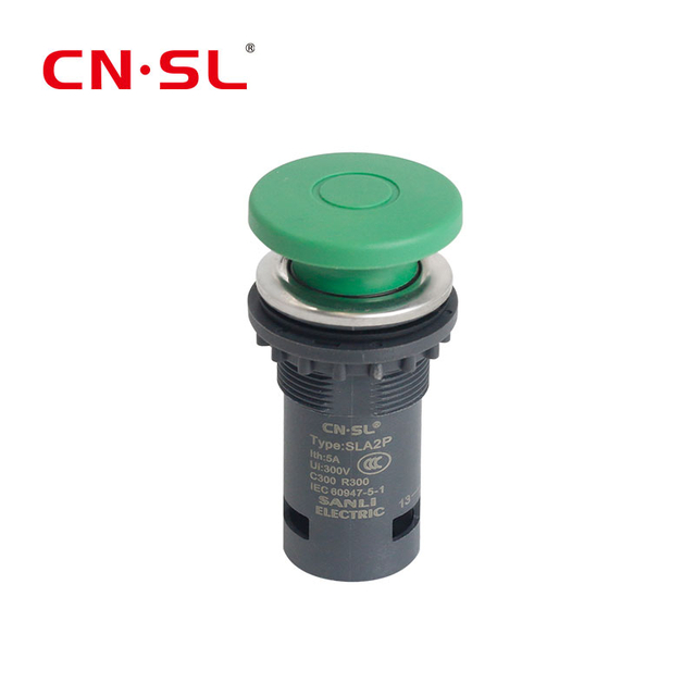 Mini Type 30mm Diameter Mushroom Head 1NC Pushbutton Switch