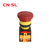 Emergency Stop Button OEM 22mm IP65 Waterproof Electrical Momentary E-stop Red Mushroom Head Push Buttons Switches