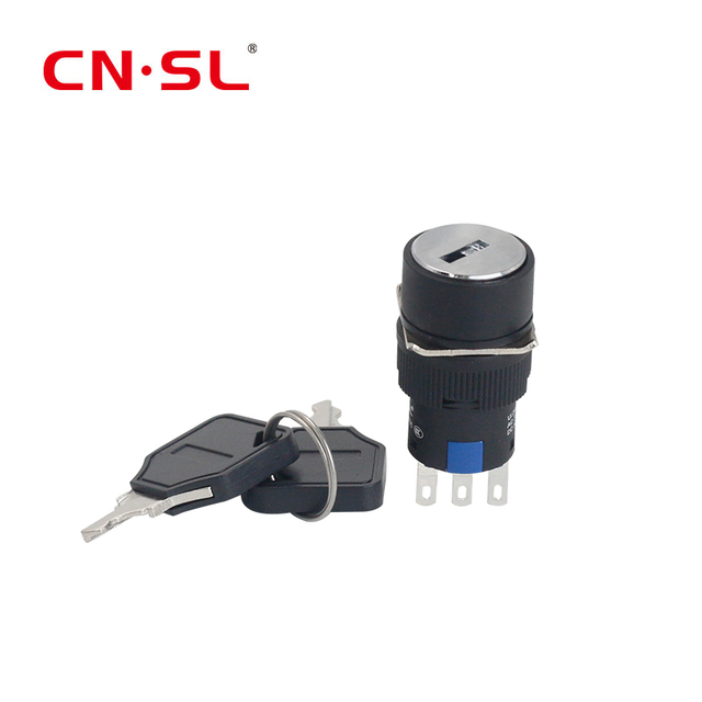 Manufacturer Casting Machinery Waterproof Manual Operation Key Switch with Patent 