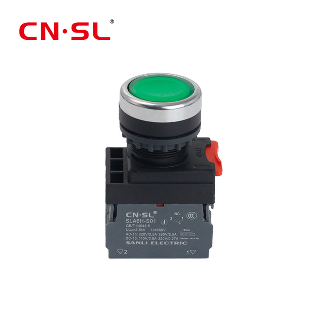 SLA6H Best-seller control panel stable illuminated button with LED 