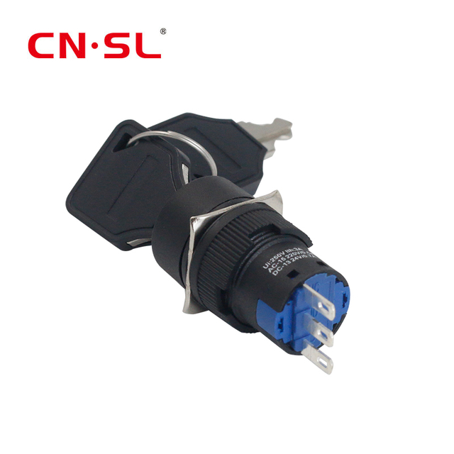 Manufacturer Casting Machinery Waterproof Manual Operation Key Switch with Patent 