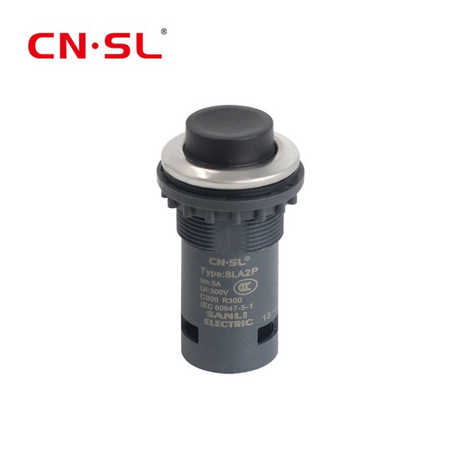 Small size Projecting head 1NO Plastic Pushbutton Switch without LED