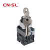 22mm 3 Position Key Lock Switch Selector Switch IP65